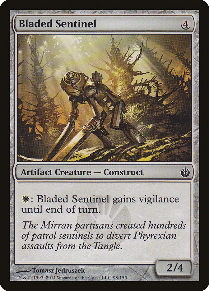 Bladed Sentinel 98 (Mirrodin Besieged)  | Good Games Adelaide SA