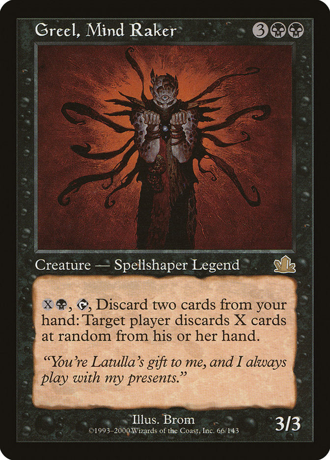 Greel, Mind Raker 66 (Prophecy)  - Foil | Good Games Adelaide SA