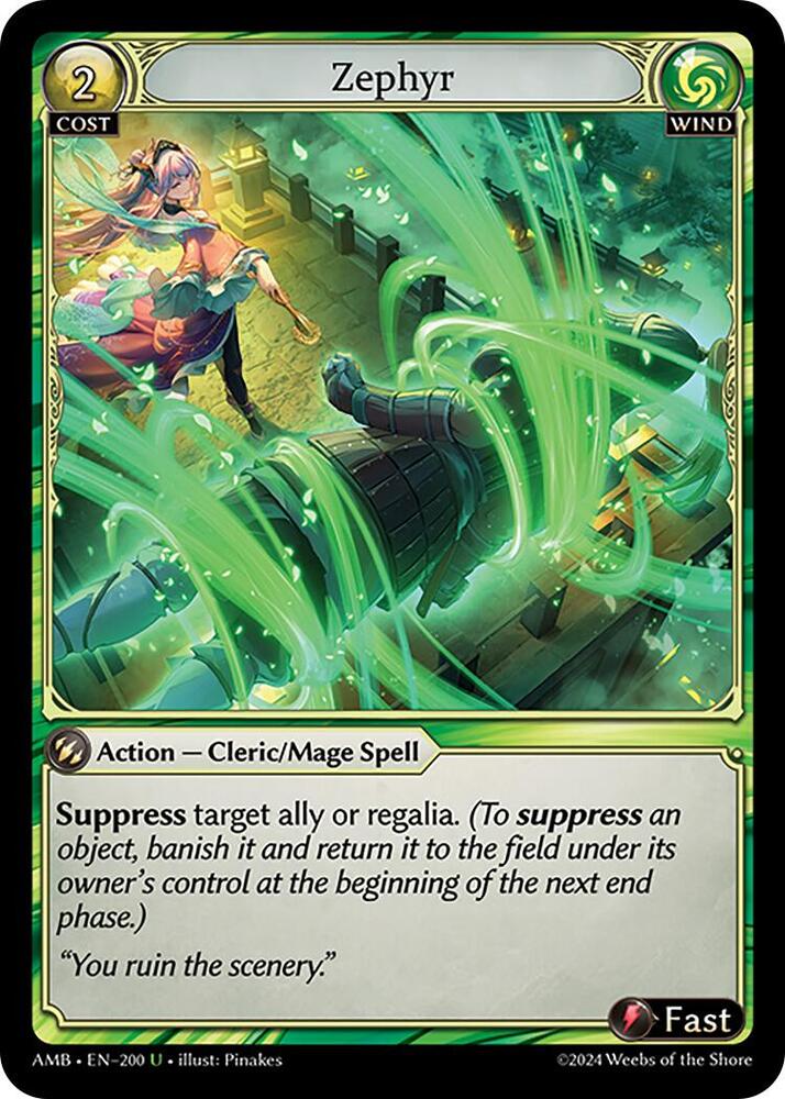 Zephyr 200 (Mortal Ambition)  - Foil | Good Games Adelaide SA