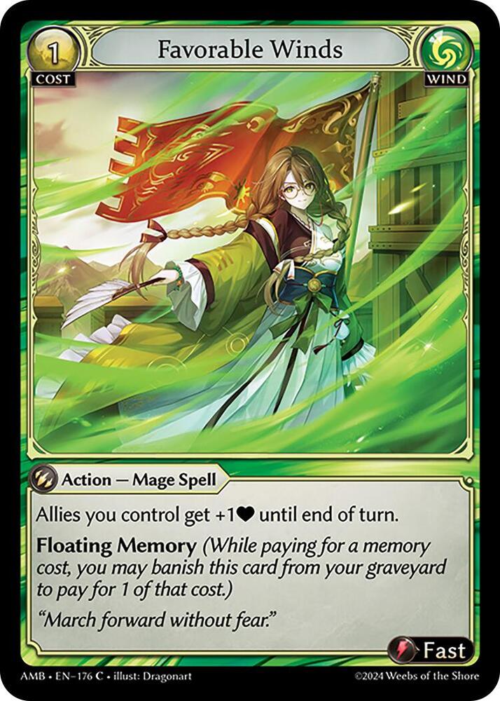 Favorable Winds 176 (Mortal Ambition)  - Foil | Good Games Adelaide SA