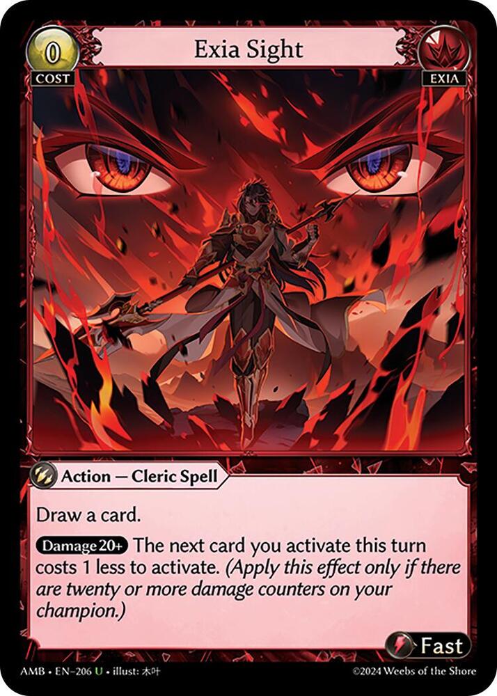 Exia Sight 206 (Mortal Ambition)  | Good Games Adelaide SA