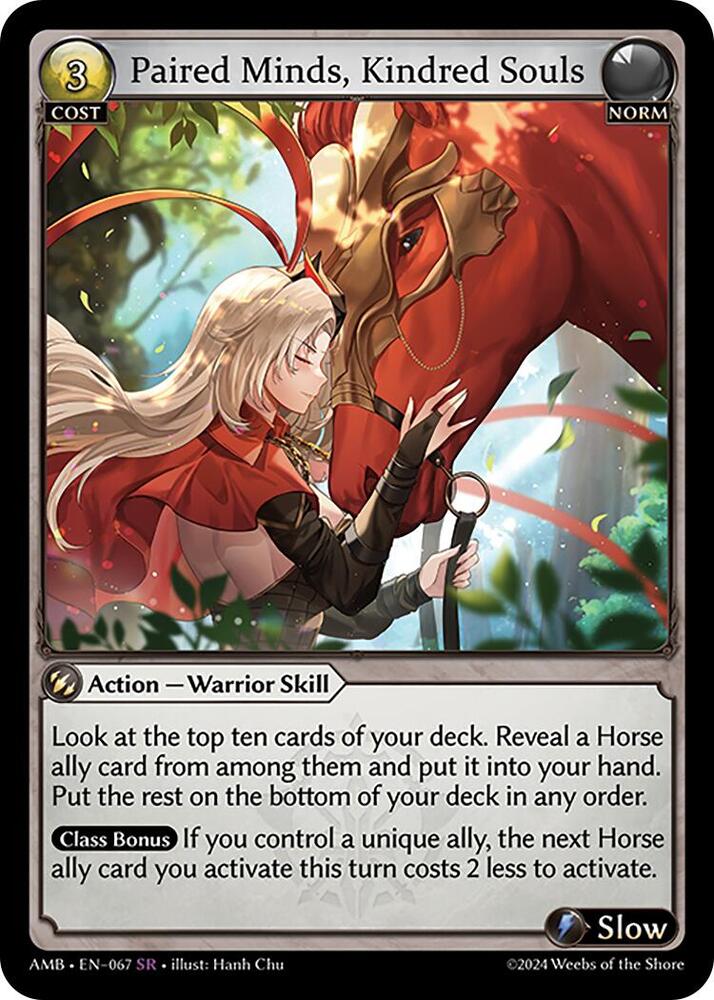 Paired Minds Kindred Souls 067 (Mortal Ambition)  - Foil | Good Games Adelaide SA