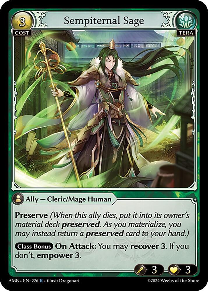 Sempiternal Sage 226 (Mortal Ambition)  | Good Games Adelaide SA