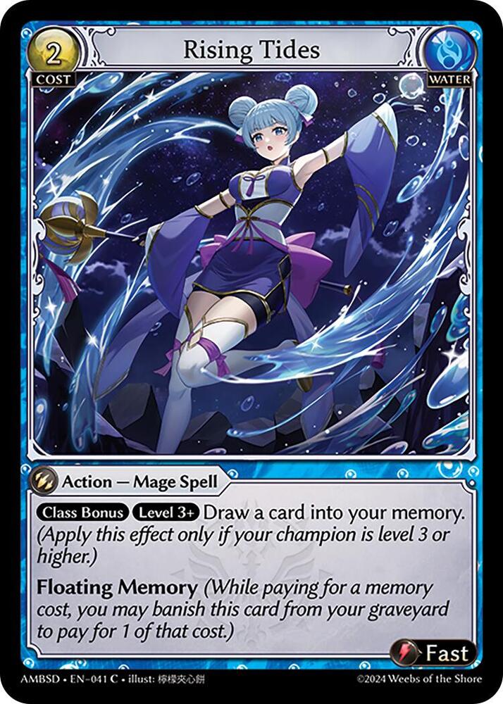 Rising Tides 041 (Mortal Ambition Starter Decks)  | Good Games Adelaide SA