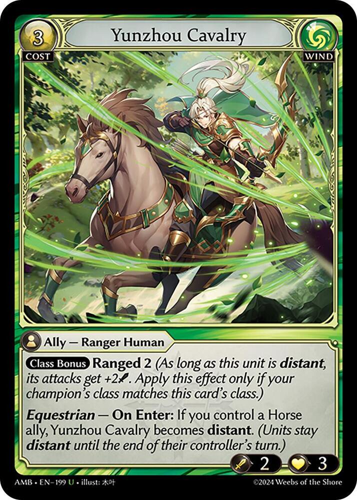 Yunzhou Cavalry 199 (Mortal Ambition)  | Good Games Adelaide SA