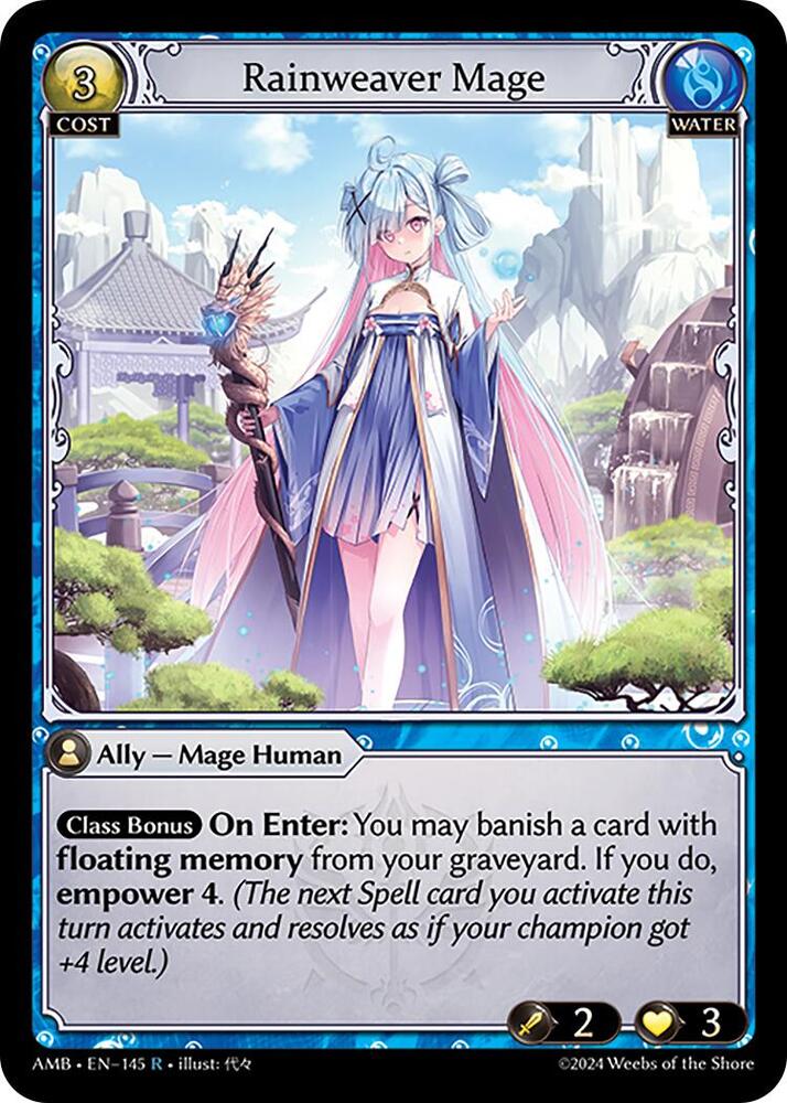 Rainweaver Mage 145 (Mortal Ambition)  | Good Games Adelaide SA