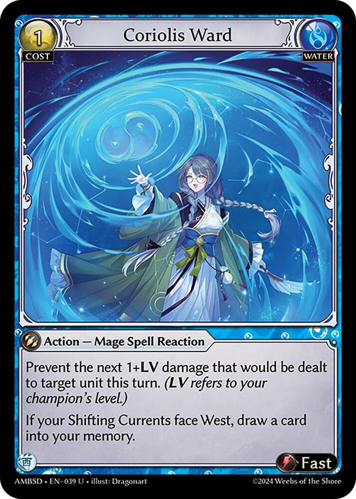 Coriolis Ward 039 (Mortal Ambition Starter Decks)  | Good Games Adelaide SA
