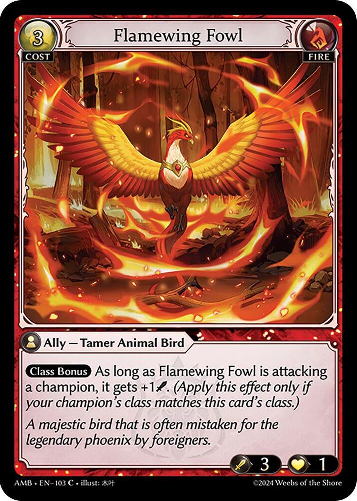 Flamewing Fowl 103 (Mortal Ambition)  | Good Games Adelaide SA