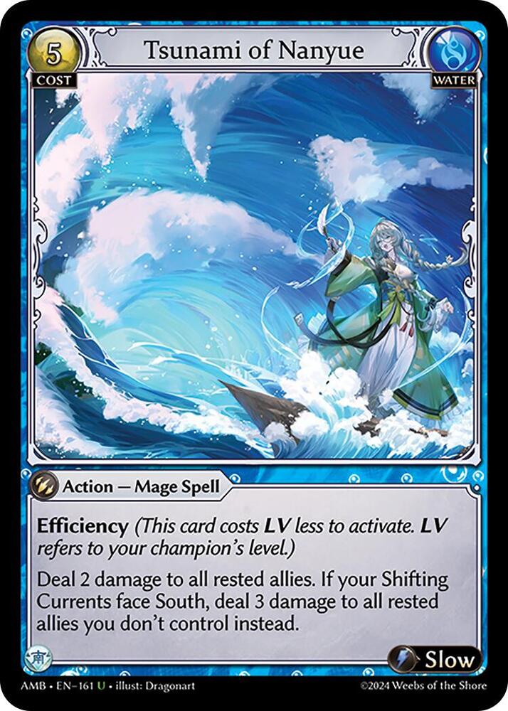 Tsunami of Nanyue 161 (Mortal Ambition)  - Foil | Good Games Adelaide SA