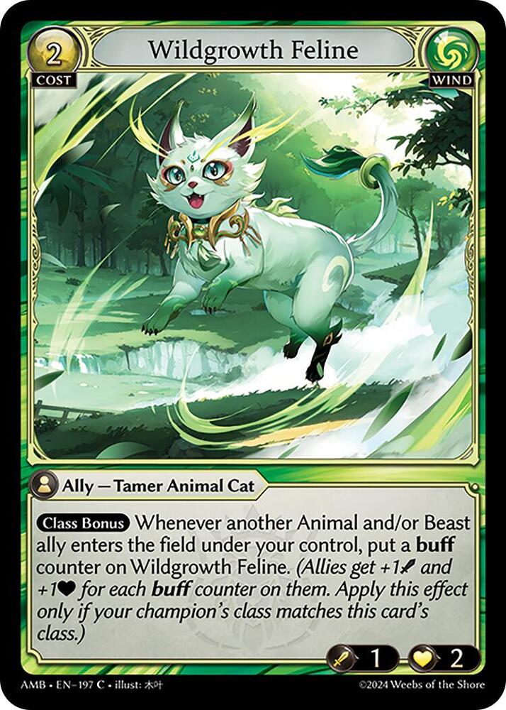 Wildgrowth Feline 197 (Mortal Ambition)  | Good Games Adelaide SA