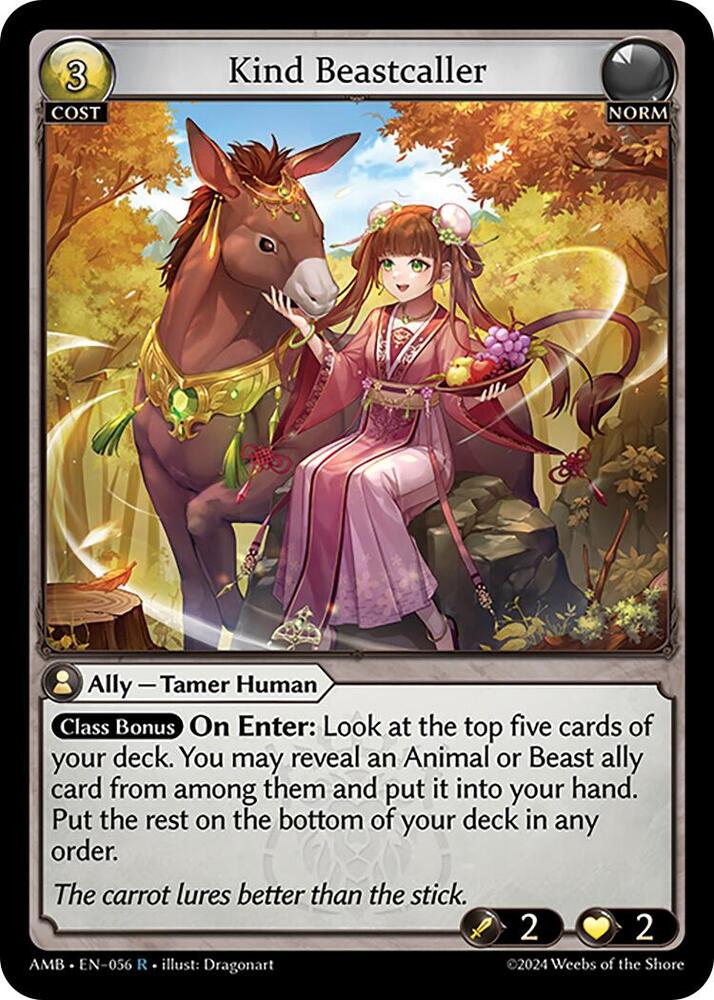 Kind Beastcaller 056 (Mortal Ambition)  | Good Games Adelaide SA