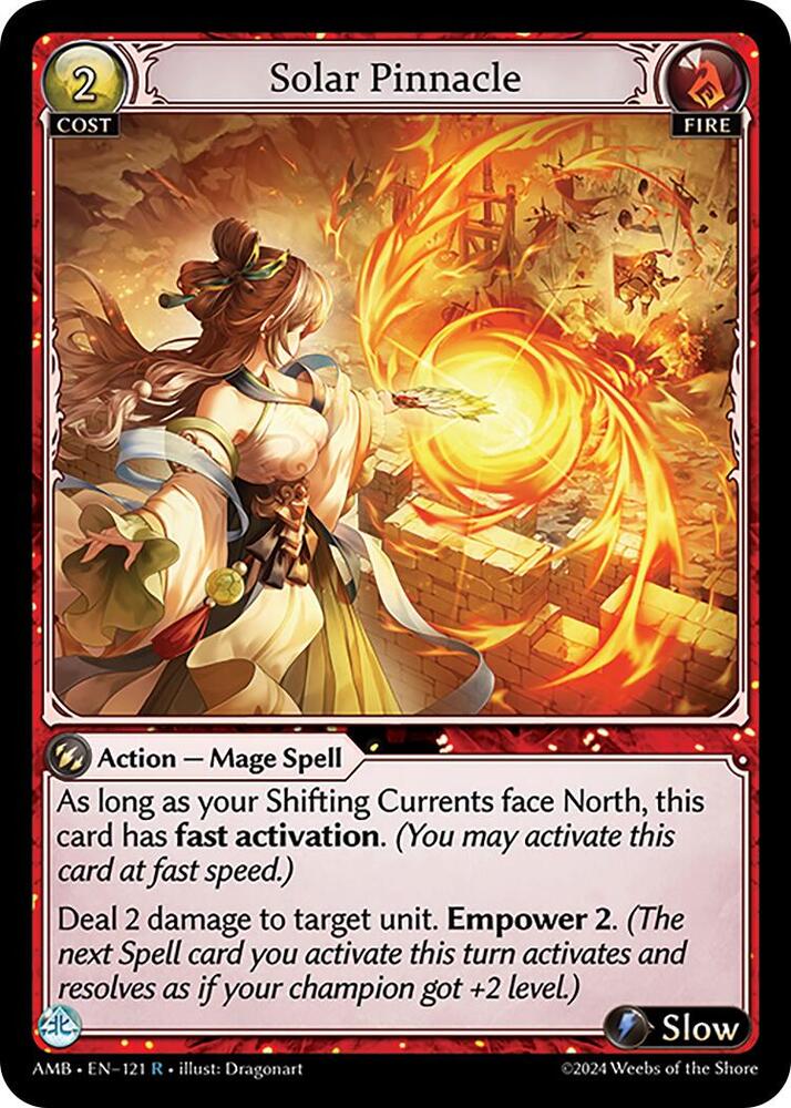 Solar Pinnacle 121 (Mortal Ambition)  - Foil | Good Games Adelaide SA