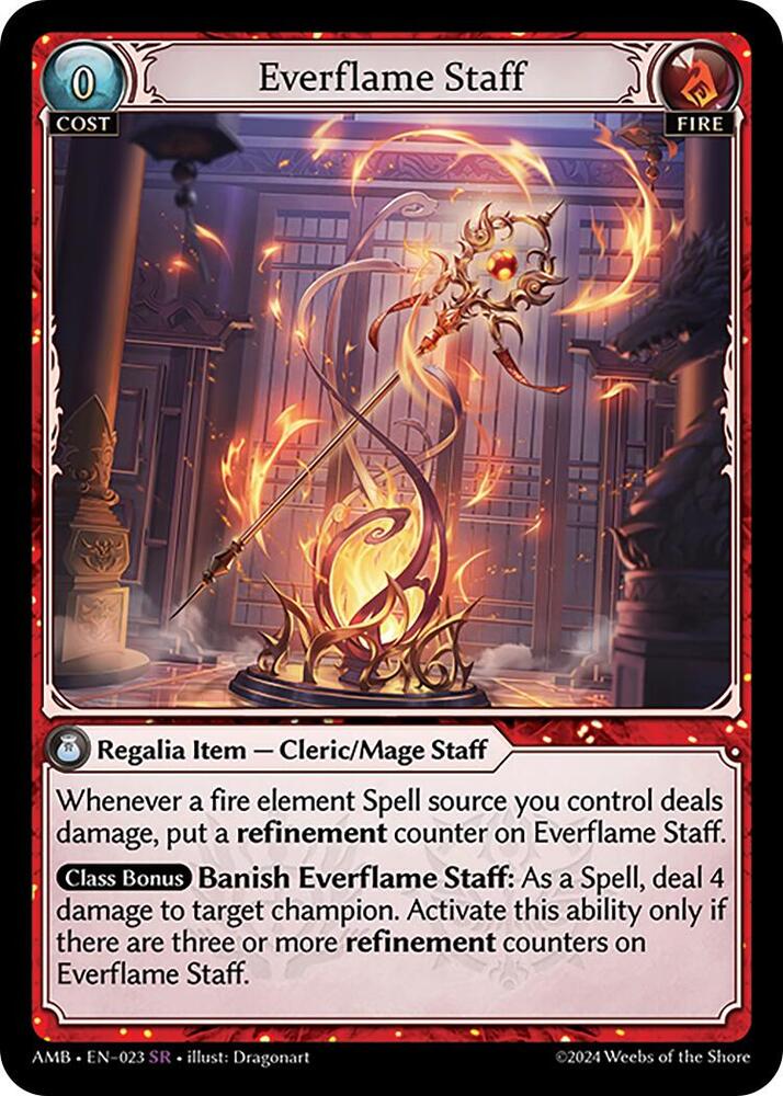 Everflame Staff 023 (Mortal Ambition)  | Good Games Adelaide SA