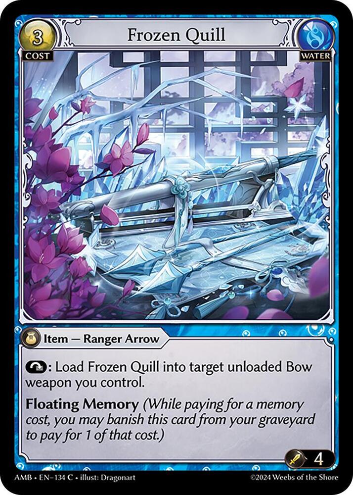 Frozen Quill 134 (Mortal Ambition)  | Good Games Adelaide SA