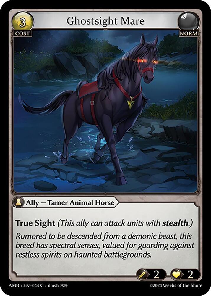 Ghostsight Mare 044 (Mortal Ambition)  - Foil | Good Games Adelaide SA