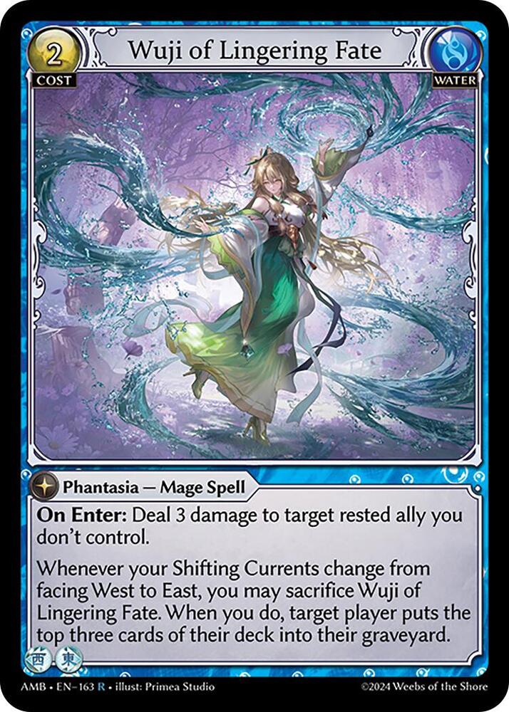 Wuji of Lingering Fate 163 (Mortal Ambition)  - Foil | Good Games Adelaide SA