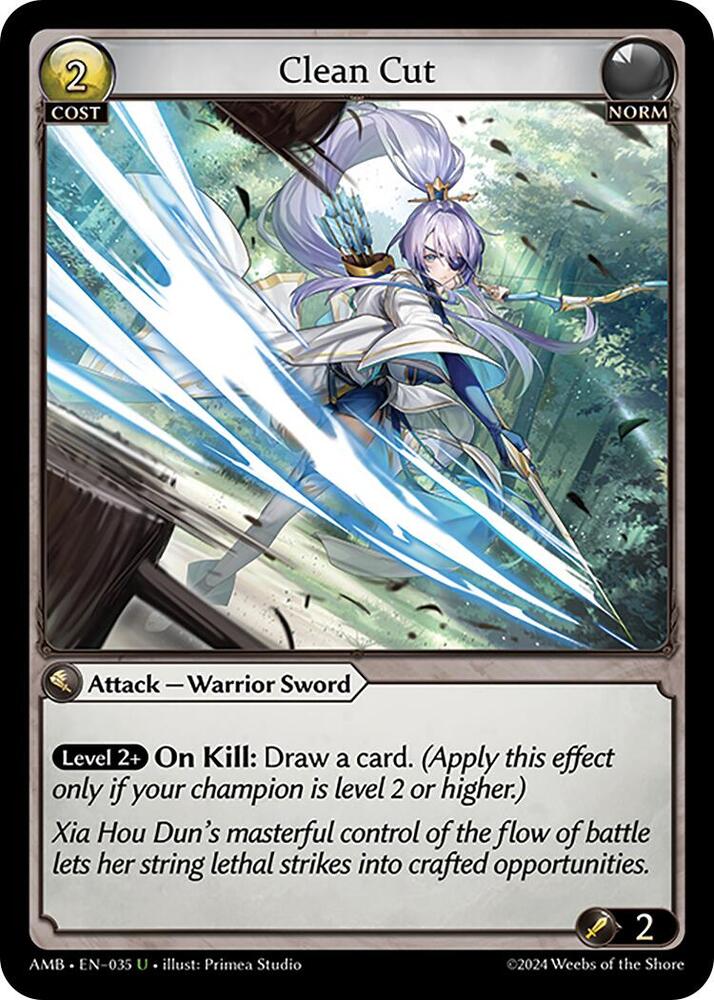 Clean Cut 035 (Mortal Ambition)  - Foil | Good Games Adelaide SA