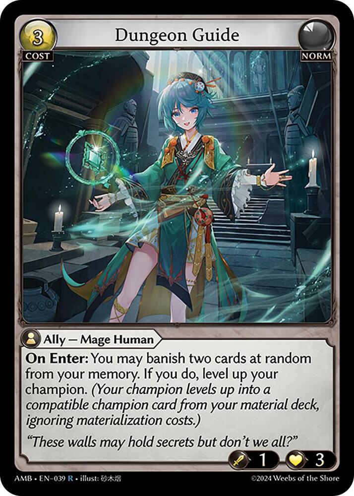 Dungeon Guide 039 (Mortal Ambition)  - Foil | Good Games Adelaide SA