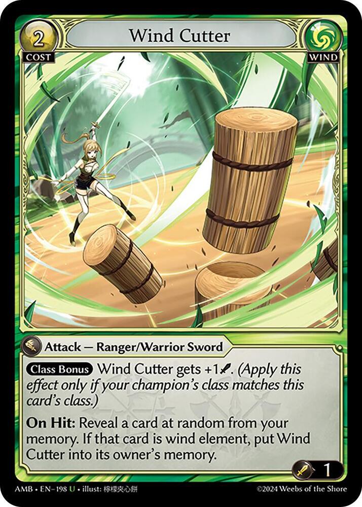 Wind Cutter 198 (Mortal Ambition)  | Good Games Adelaide SA