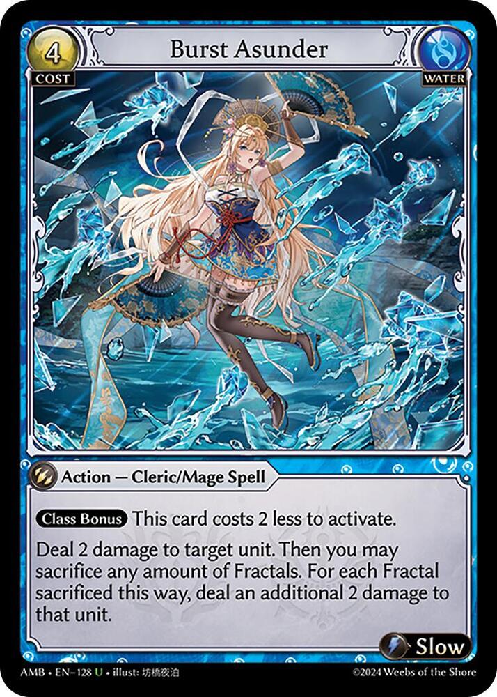 Burst Asunder 128 (Mortal Ambition)  - Foil | Good Games Adelaide SA