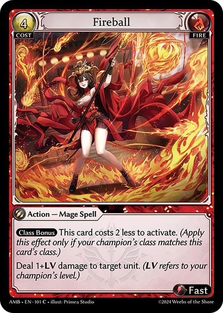 Fireball 101 (Mortal Ambition)  - Foil | Good Games Adelaide SA