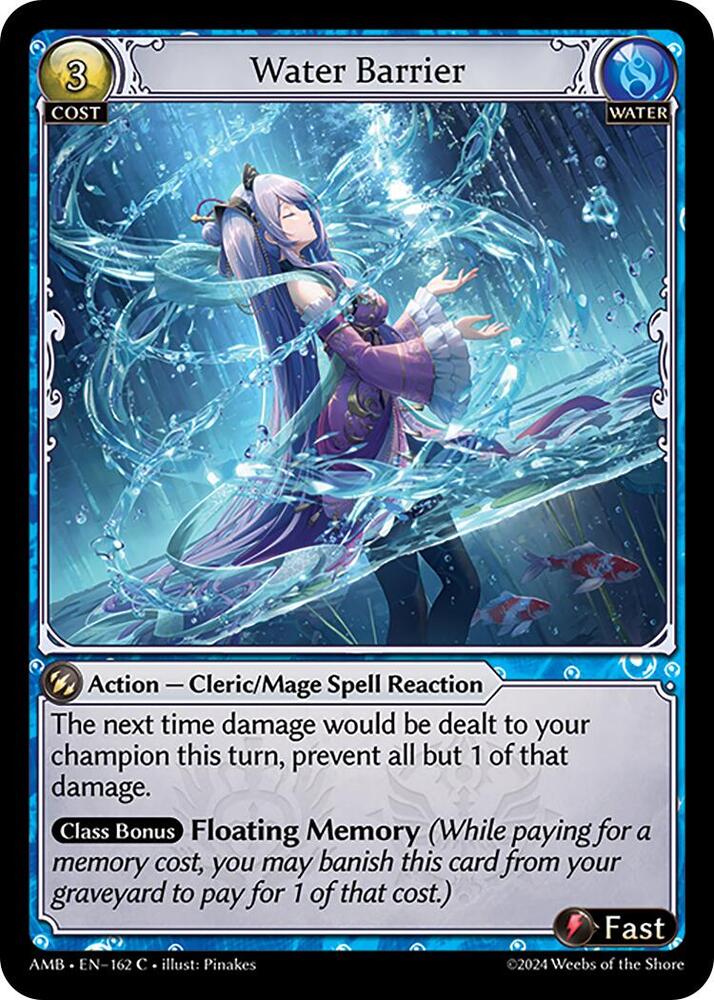 Water Barrier 162 (Mortal Ambition)  - Foil | Good Games Adelaide SA