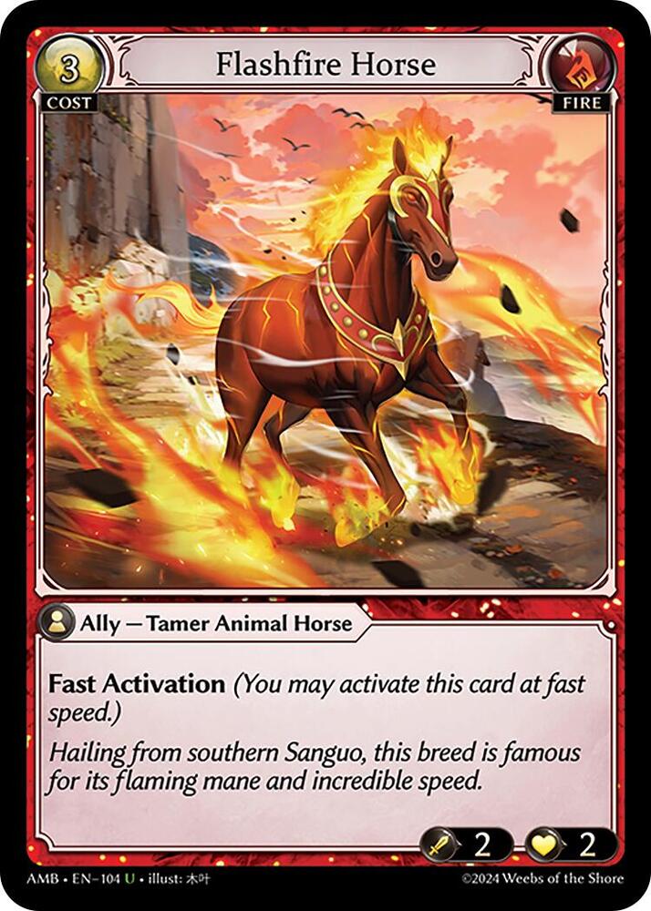 Flashfire Horse 104 (Mortal Ambition)  | Good Games Adelaide SA