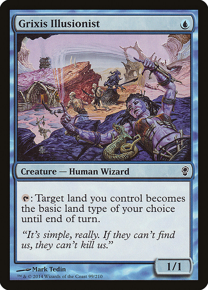 Grixis Illusionist 99 (Conspiracy)  - Foil | Good Games Adelaide SA