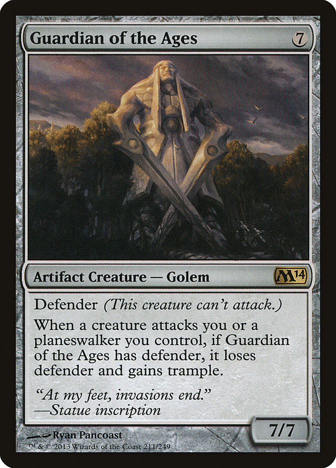 Guardian of the Ages 211 (Magic 2014 (M14))  - Foil | Good Games Adelaide SA