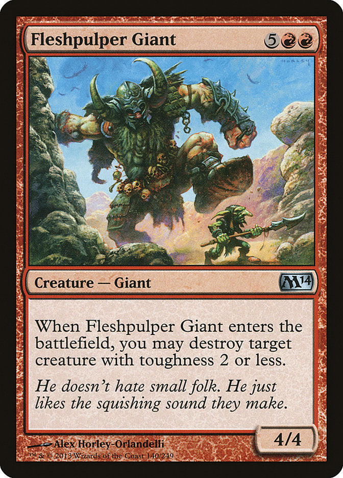 Fleshpulper Giant 140 (Magic 2014 (M14))  - Foil | Good Games Adelaide SA