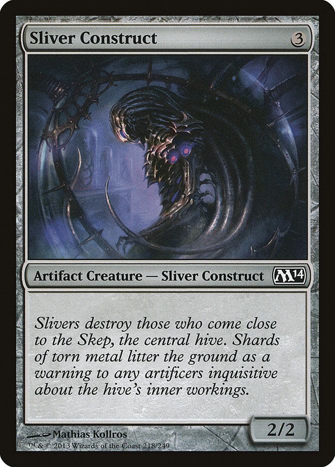 Sliver Construct 218 (Magic 2014 (M14))  - Foil | Good Games Adelaide SA
