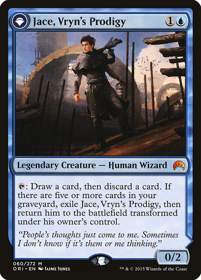 Jace, Vryn's Prodigy // Jace, Telepath Unbound 60 (Magic Origins)  - Foil | Good Games Adelaide SA