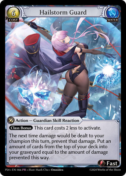 Hailstorm Guard 066 (Promotional Cards)  - Foil | Good Games Adelaide SA