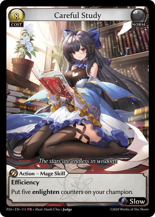 Careful Study 111 (Promotional Cards)  - Foil | Good Games Adelaide SA