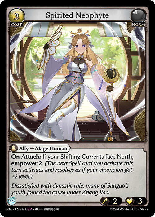 Spirited Neophyte 145 (Promotional Cards)  - Foil | Good Games Adelaide SA