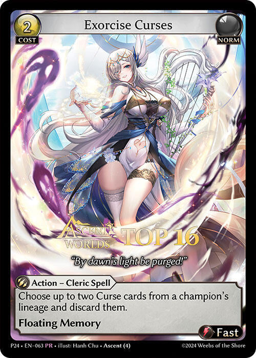 Exorcise Curses 063 (Promotional Cards)  - Foil | Good Games Adelaide SA