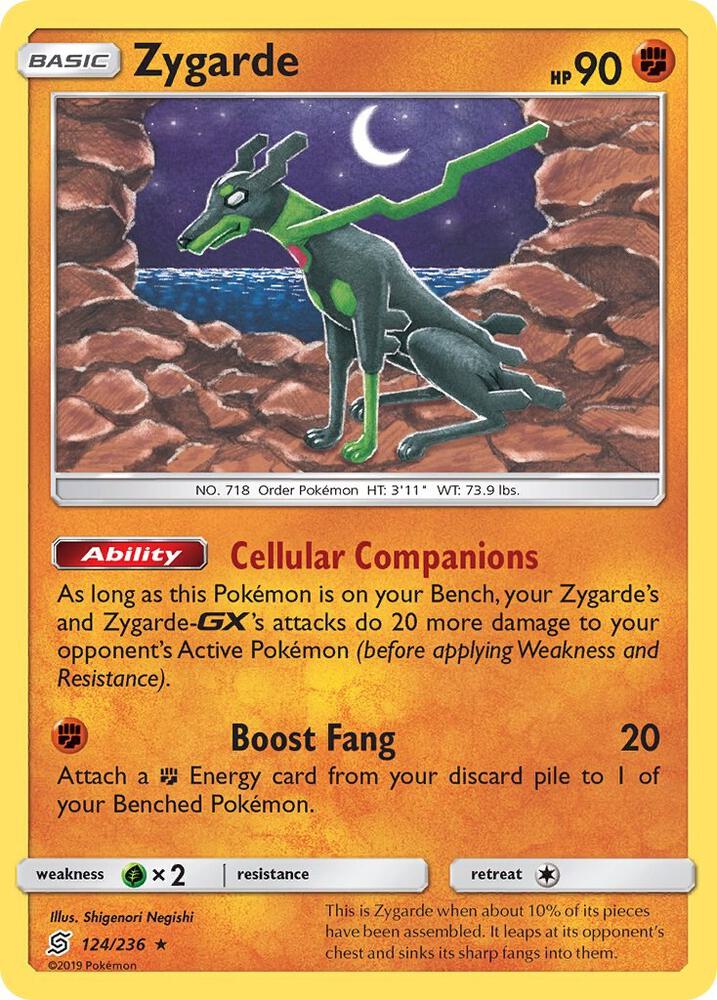Zygarde 124/236 (SM - Unified Minds)  | Good Games Adelaide SA