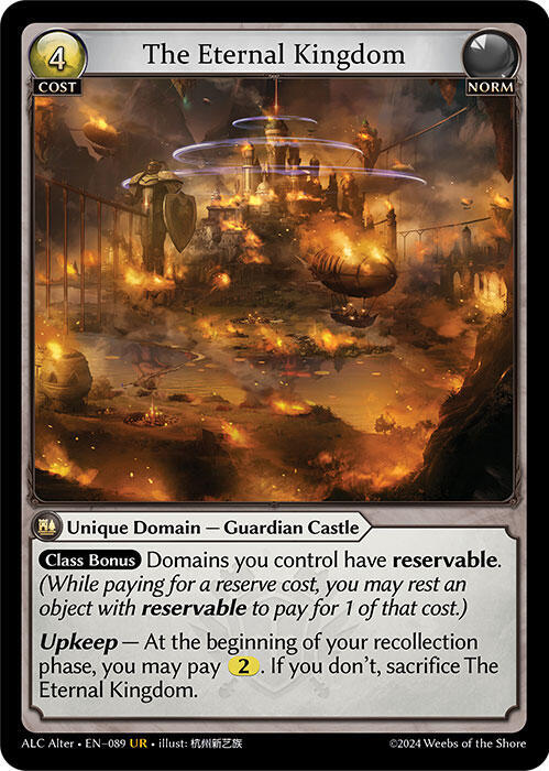 The Eternal Kingdom 089 (Alchemical Revolution Alter Edition)  | Good Games Adelaide SA