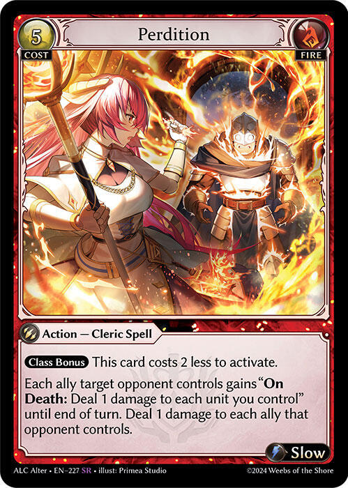 Perdition 227 (Alchemical Revolution Alter Edition)  | Good Games Adelaide SA