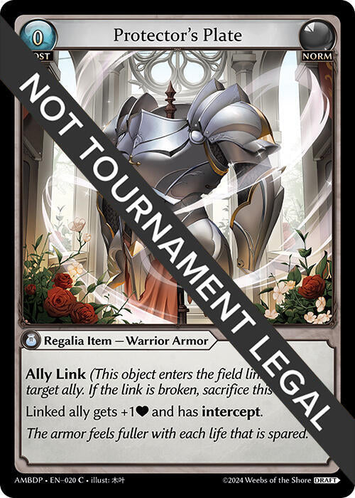 Protectors Plate 020 (Mortal Ambition Draft Pack)  | Good Games Adelaide SA