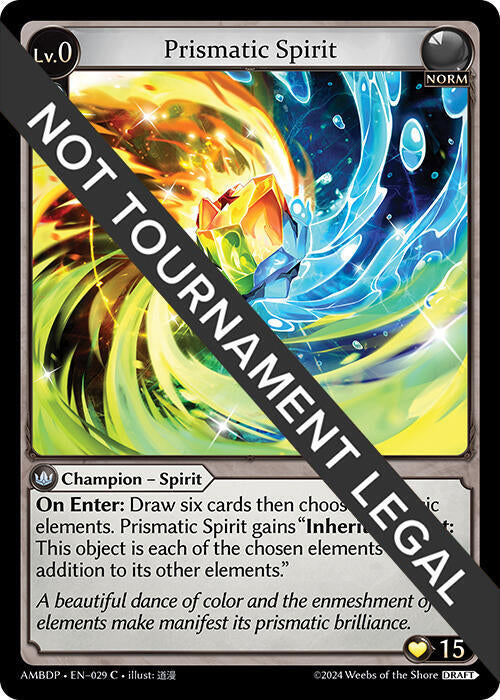 Prismatic Spirit 029 (Mortal Ambition Draft Pack)  | Good Games Adelaide SA