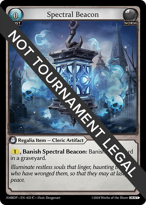 Spectral Beacon 025 (Mortal Ambition Draft Pack)  | Good Games Adelaide SA