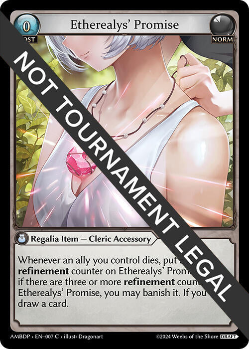 Etherealys Promise 007 (Mortal Ambition Draft Pack)  | Good Games Adelaide SA