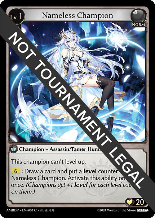 Nameless Champion Assassin Tamer 001 (Mortal Ambition Draft Pack)  | Good Games Adelaide SA