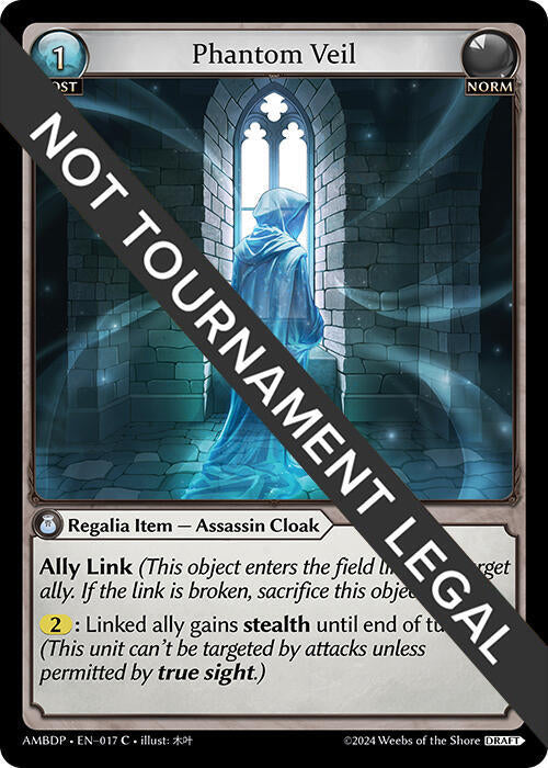 Phantom Veil 017 (Mortal Ambition Draft Pack)  | Good Games Adelaide SA