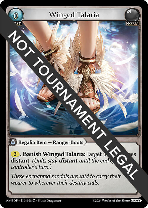 Winged Talaria 028 (Mortal Ambition Draft Pack)  | Good Games Adelaide SA