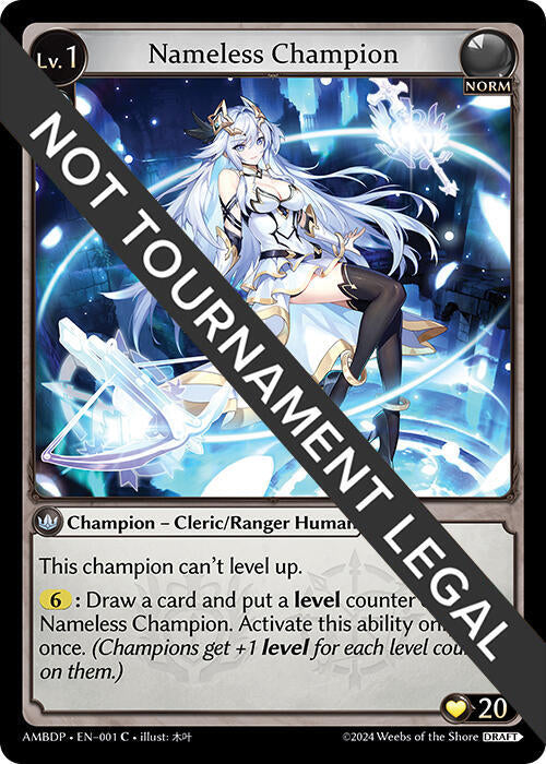 Nameless Champion Cleric Ranger 001 (Mortal Ambition Draft Pack)  | Good Games Adelaide SA