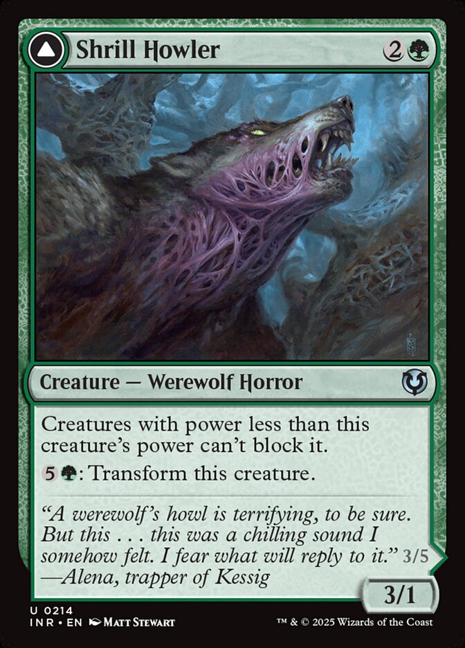 Shrill Howler // Howling Chorus 214 (Innistrad Remastered)  - Foil | Good Games Adelaide SA