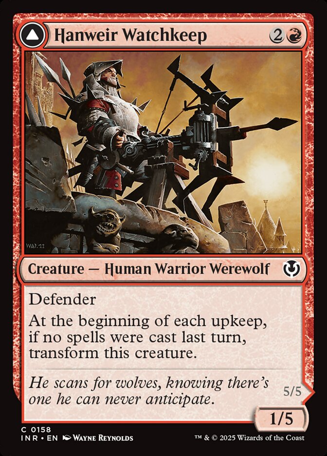 Hanweir Watchkeep 158 (Innistrad Remastered)  - Foil | Good Games Adelaide SA