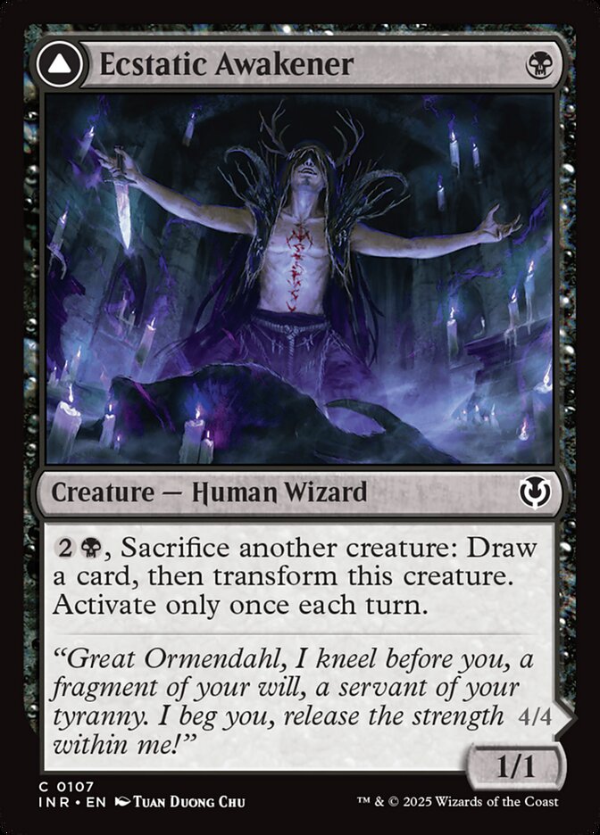 Ecstatic Awakener // Awoken Demon 107 (Innistrad Remastered)  | Good Games Adelaide SA